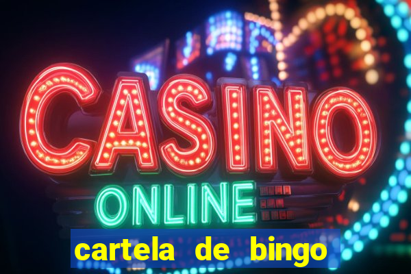 cartela de bingo 75 para imprimir